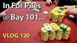 Check-Raise Bluff Leads to River ALL IN – Poker Vlog 120