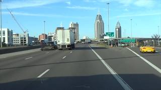 Yellowhammer State Adventures - "Swampy Bridges" - Interstate 10 into Mobile - Alabama USA