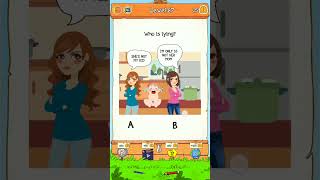Braindom 2 Level 87 || who is lying.