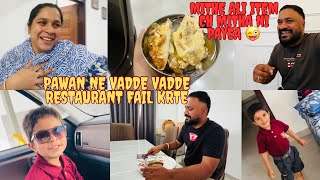 Bna Lo Ghare Shahi Tukda 🫣 Hass Hass Kamle Hoge 😃  Pinder Pawan Punjabi vlog