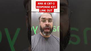 RRB JE CBT-2 Response key link OUT 🔥🔥🔥#rrbje #sureshsir