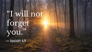 You Are Not Forgotten &ndash; Worship Song | Official Lyric Video