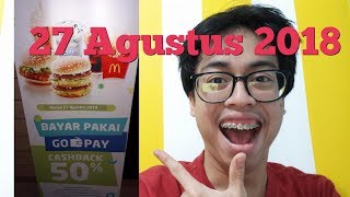 Hanya Hari Ini MCDONALD Cashback 50% Pakai Go Pay