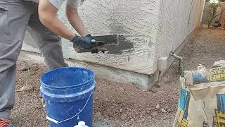 The basics of stucco repair.