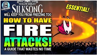 HOW TO ADD FIRE To Your Weapon Flintslate GUIDE | Hollow Knight Silksong