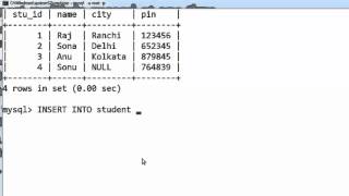 19. INSERT INTO Multiple rows in SQL (Hindi)