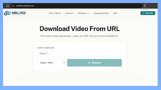 URL2Vid | Free Video Downloader for YouTube, Instagram, Facebook, LinkedIn, Reddit & More(Full Demo)