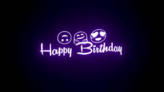 🖤 Happy Birthday - Song Lyrics Black Screen WhatsApp Status - Love Song WhatsApp Status