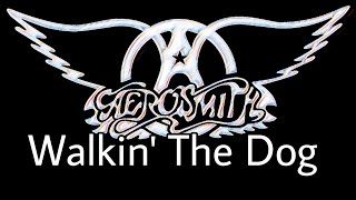 AEROSMITH - Walkin' The Dog (Lyric Video)