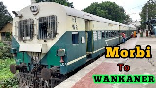 Morbi To Wankaner DEMU Train Journey || मोरबी से वांकानेर डेमु ट्रैन सफर || Indian Railways