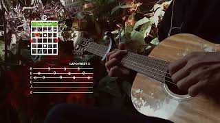 Moon Song - Karen O FT Spike Jonze Guitar Tutorial Chords