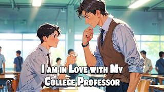 I have a Secret Crush on My Professor and He Found Out! | Jimmo Gay Love Stories