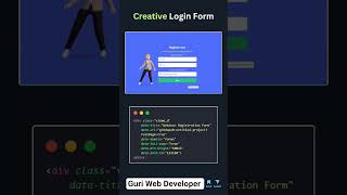 Stream login page design #coding #javascript #html #css #programming #python #webdesign #shorts #viralvideo Online