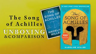 The Song of Achilles - unboxing and comparison!
