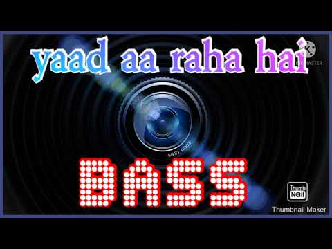 #discodancer #highbass yaad aa raha hai tera pyar high quality bass
