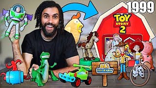 Opening TOY STORY 2 HAPPY MEAL TOYS FROM 1999 *THEY MADE OVER 20 CHARACTERS* (THEY COME TO LIFE..)