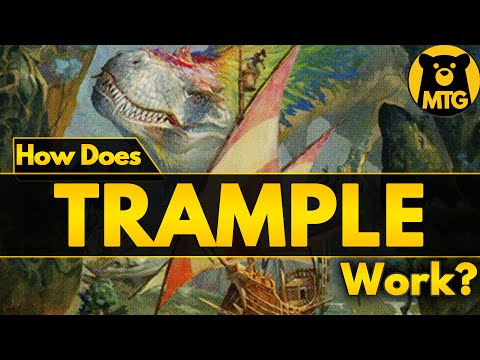 How Does Trample Work? A MTG Mechanic Guide