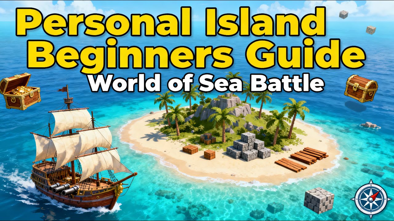 Beginners Guide to Personal Island , World of Sea battle - YouTube