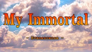 Evanescense - My Immortal ( lirik / lyrics dan terjemahan )