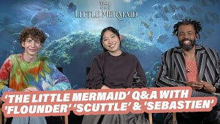 'The Little Mermaid's Awkwafina & Daveed Diggs On Working With Lin-Manuel Miranda For The Film's Rap