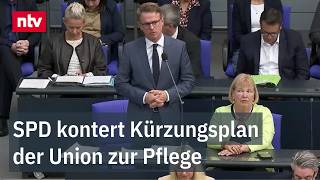Minister Linnemann plant strengere Pflegegrade und h&ouml;here Eigenanteile, die SPD ist dagegen | ntv