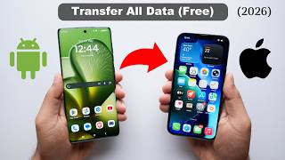 Transfer All Data From Android To iPhone (FREE) | Android Se iPhone Me Data Transfer Kaise Kare