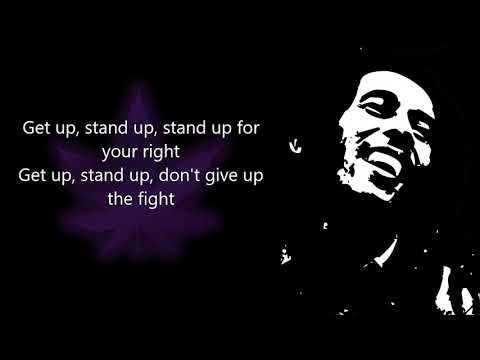 Get Up Stand Up Bob Marley (With Lyrics)
