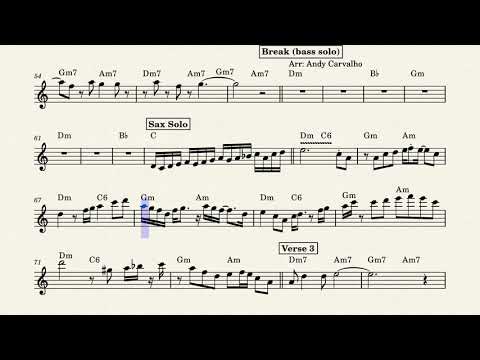 Smooth Operator (Sade) Backing track com Partitura