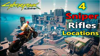 CYBERPUNK 2077 4 BEST Sniper Rifles Locations + Phantom Liberty | Update 2.31