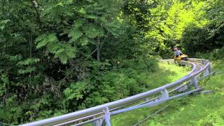 The Mountain Coaster at Jiminy Peak!