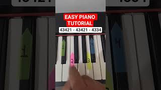 Jurassic Park Theme &ndash; Super Easy Piano Tutorial