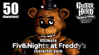 Every FNAF character in Guitar Hero: World Tour - Definitive Edition (+ DOWNLOAD)