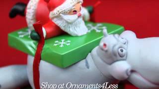 Hallmark Keepsake Magic Ornament 2012 I Want A Hippopotamus For Christmas