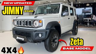 Updated 2026 Jimny Base Model 🔥 Proper 4x4 Suv 😎 | Maruti Suzuki Jimny Zeta 2026