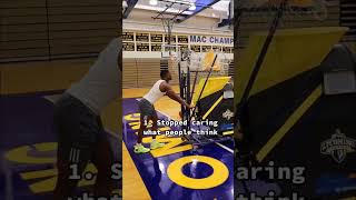 STOP CARING!!! HOW I BECAME A CONFIDENT BASKETBALL PLAYER..