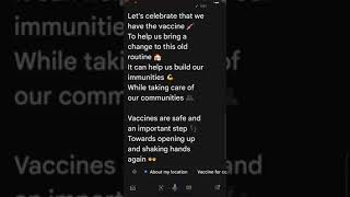 Google sings the vaccine song