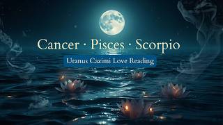 Cancer, Scorpio, Pisces 🌙 Truths Hidden in Love Are Coming to the Surface - Uranus Cazimi Reading