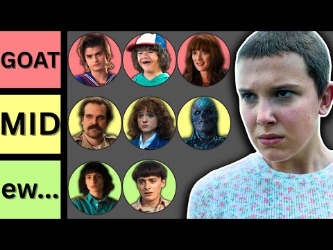 I Ranked EVERY STRANGER THINGS Character