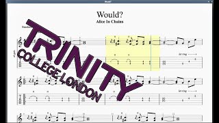 Would? (2012 Syllabus) Trinity Grade 4 Guitar
