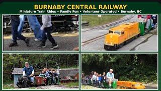 Burnaby Central Railway Miniature Train Ride | Best Family Fun in Burnaby BC Near Hastings
