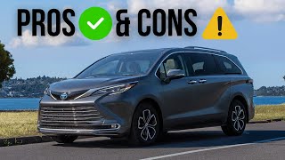 5 Pros & Cons of the 2025 Toyota Sienna | Still the Best Family Minivan?