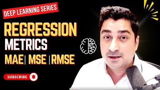 MAE,MSE RMSE Calculation for Regression | Deep Learning Masters | Euron