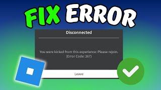 How to Fix Error Code 267 in Roblox PC/Laptop