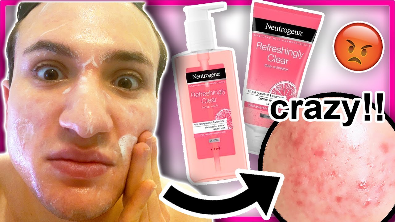 neutrogena visibly clear grapefruit face wash