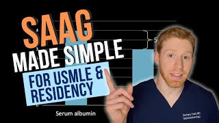 SAAG - Serum Albumin Ascites Gradient Made Simple for USMLE