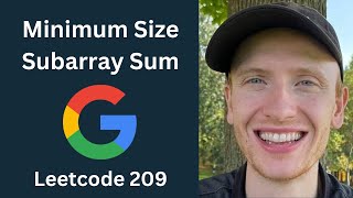 Stream Minimum Size Subarray Sum - Leetcode 209 - Sliding Window (Python) Online