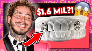 Post Malone&rsquo;s $1.6 Million Dollar Fangs | Famous Fashion