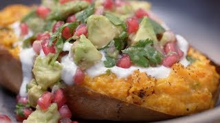 Twice-Baked Sweet Potato | Naturally, Danny Seo