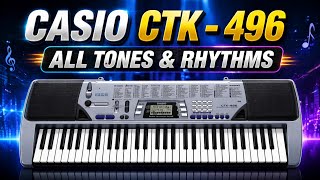 Casio CTK 496 | Casio CTK 496 sound testing