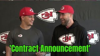 &ldquo;Patrick Mahomes Comments on Travis Kelce Contract Status Sparks Buzz&rdquo;